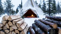 Waarom gebruiken mensen in het noorden nat hout in plaats van droog hout?